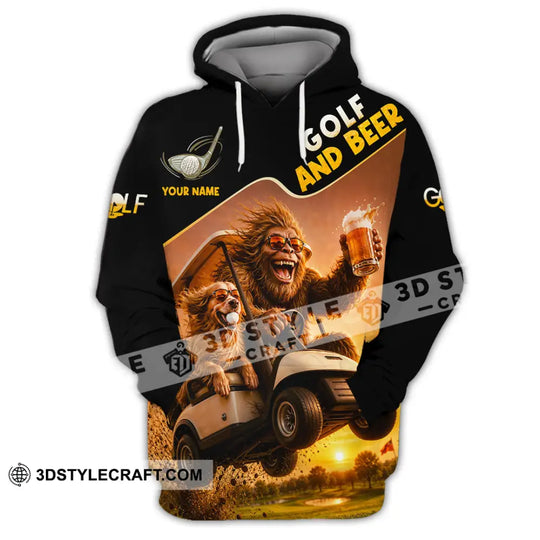 Unisex Shirt - Custom Beer And Golf Shirt style option 2