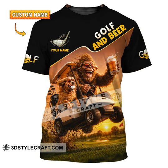 Unisex Shirt - Custom Beer And Golf Shirt style option 1