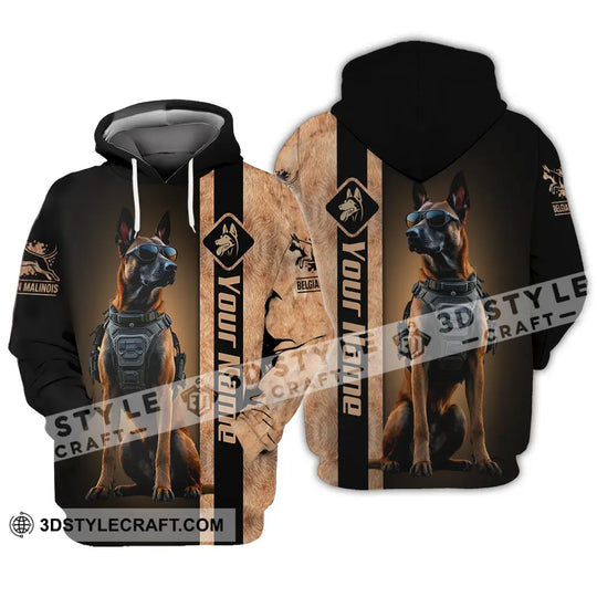 Unisex Shirt - Custom Belgian Malinois Pet Lover Shirt style option 3