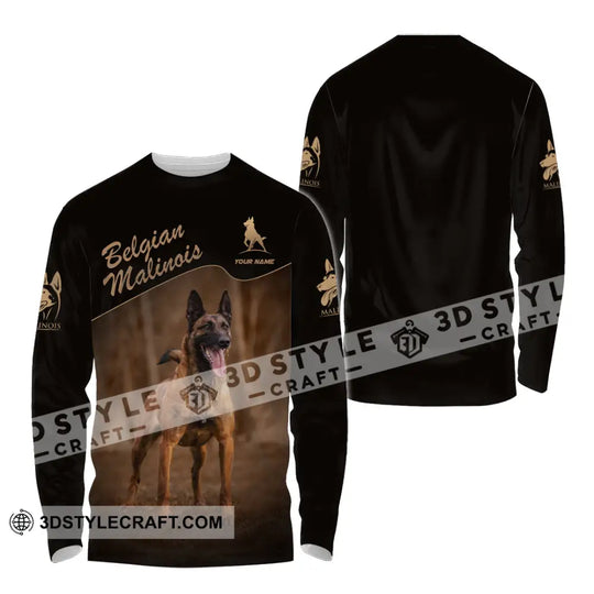 Unisex Shirt - Custom Belgian Malinois, Pet Lover Shirt style option 4