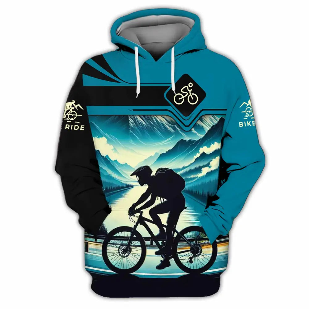 Unisex Shirt - Custom Bike Rider Shirt Hoodie / S T-shirt