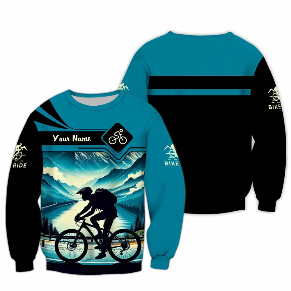 Unisex Shirt - Custom Bike Rider Shirt Long Sleeve / S T-shirt