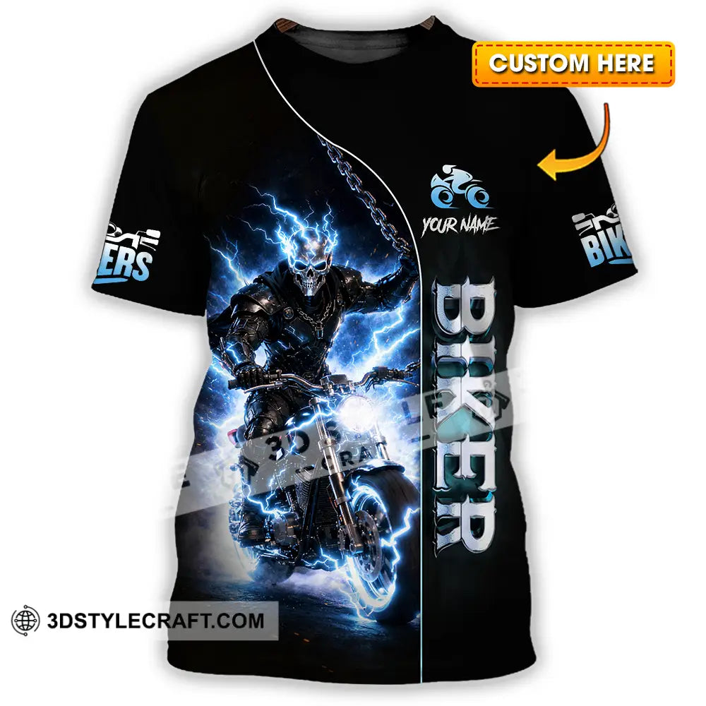 Unisex Shirt - Custom Biker 3D Shirt T-shirt