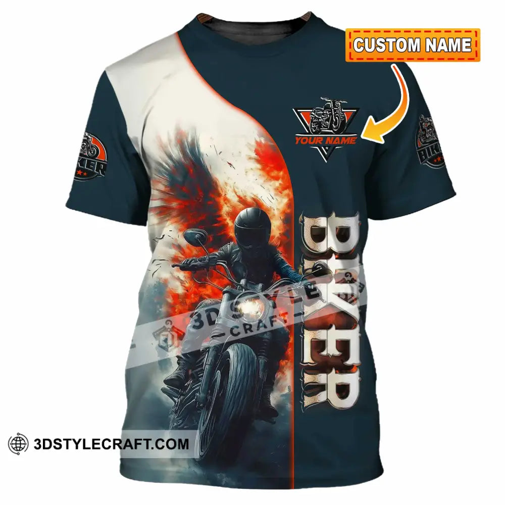 Unisex Shirt - Custom Biker 3D Shirt T-shirt