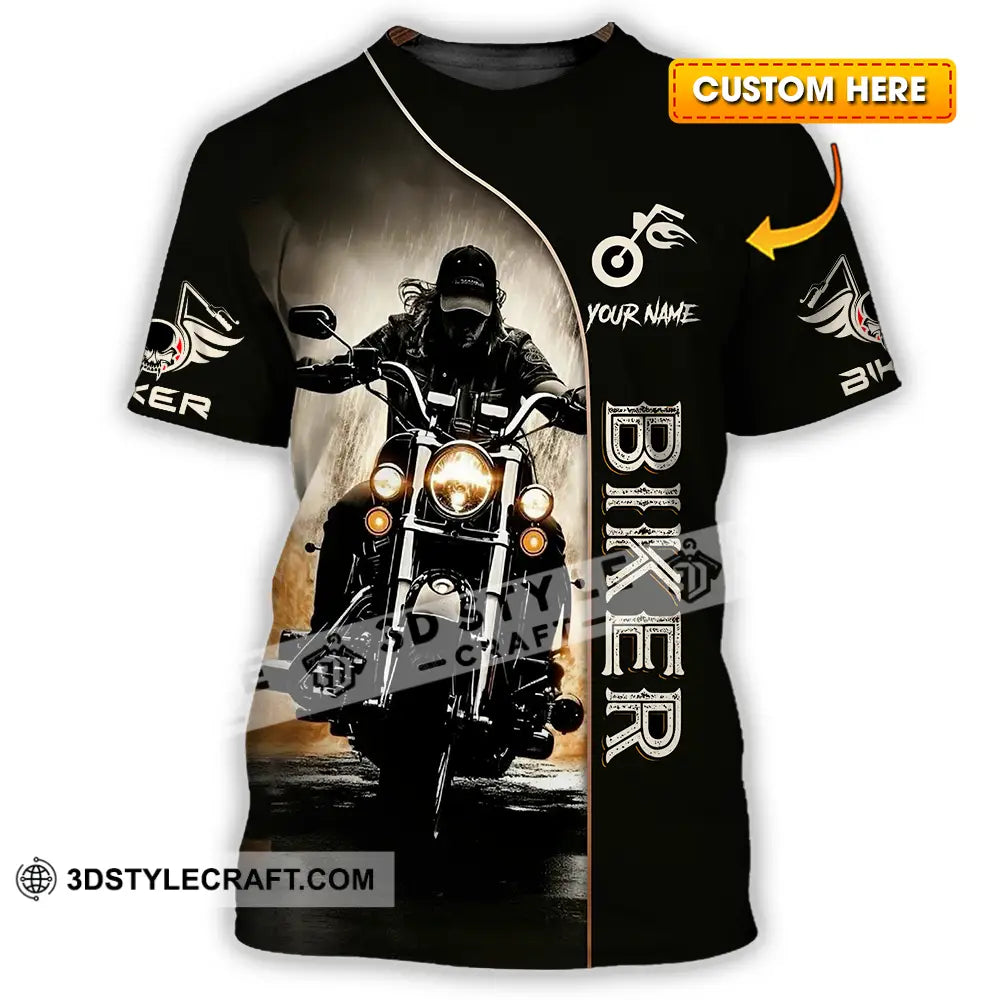 Unisex Shirt - Custom Biker 3D Shirt - T-shirt