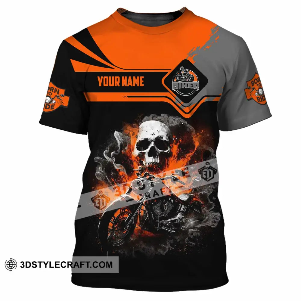 Unisex Shirt - Custom Biker 3D Shirt T-Shirt / S T-shirt