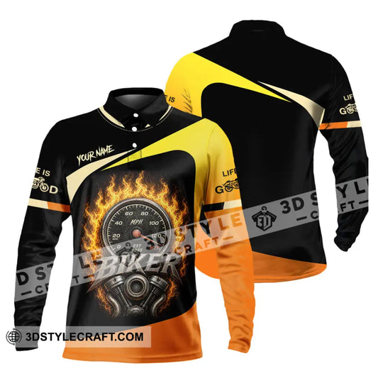 Unisex Shirt - Custom Biker Shirt style option 4
