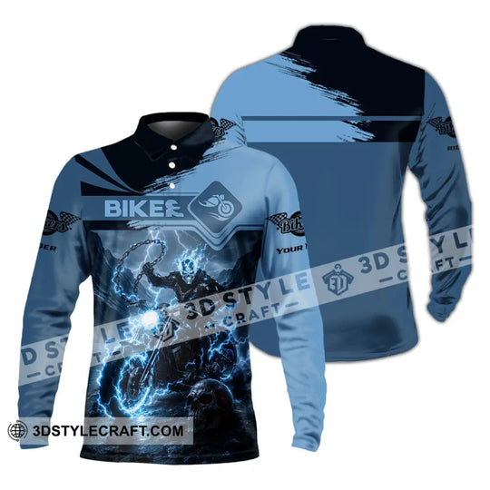 Unisex Shirt - Custom Biker Shirt style option 4