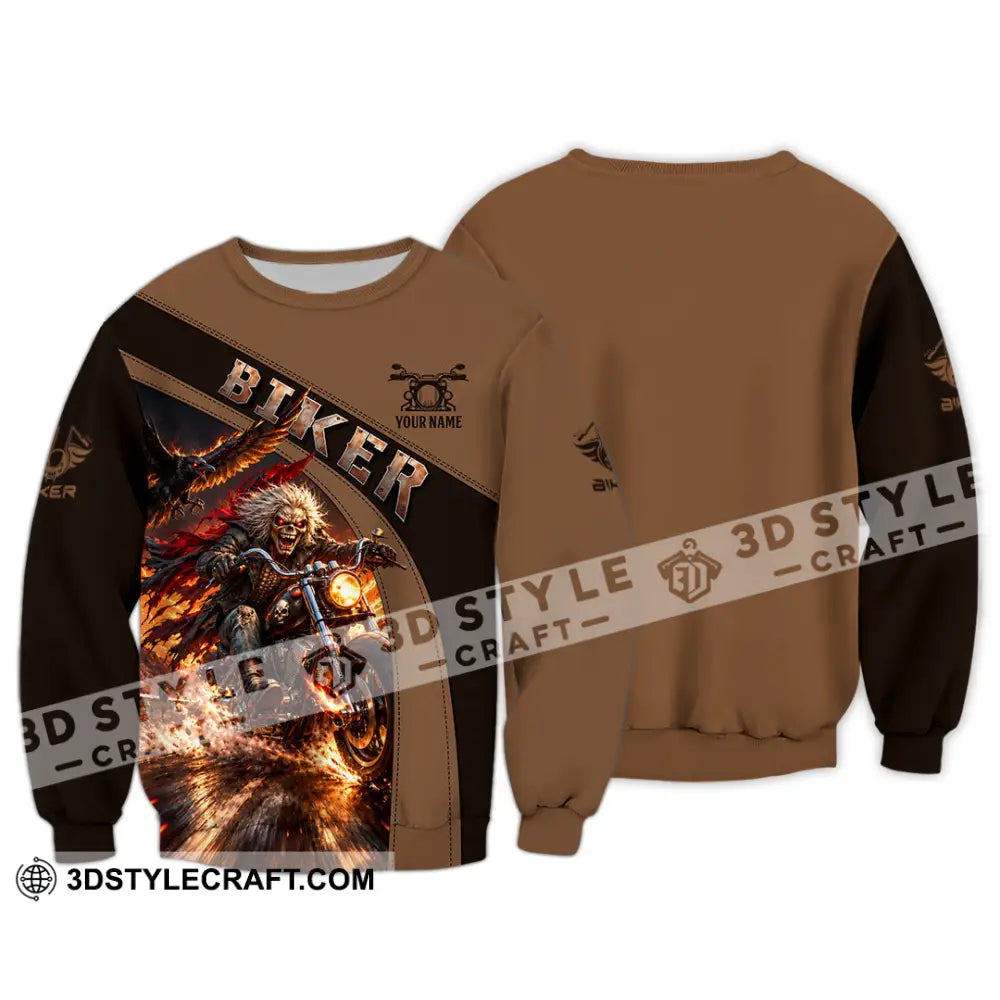 Unisex Shirt - Custom Biker Shirt - Long Sleeve / S - T-shirt
