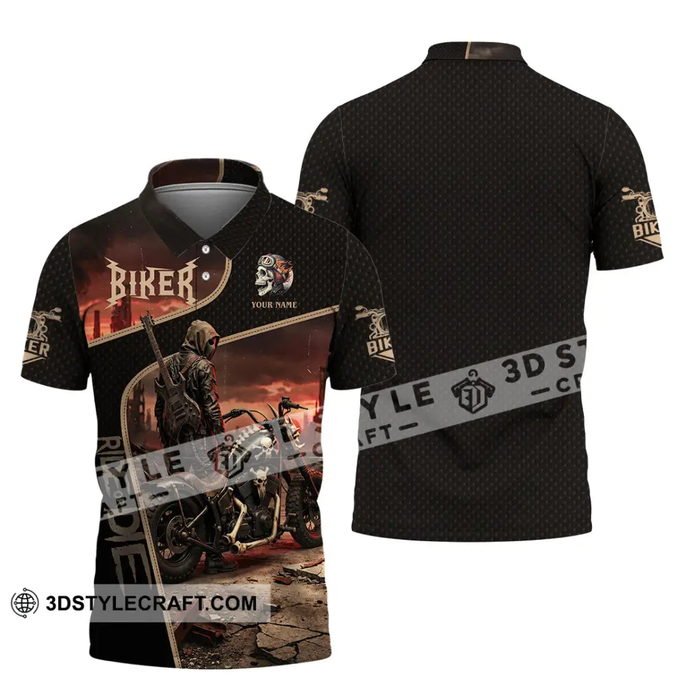 Unisex Shirt - Custom Biker Shirt - Polo Shirt / S - T-shirt