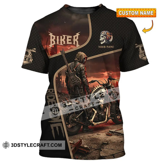 Unisex Shirt - Custom Biker Shirt style option 1