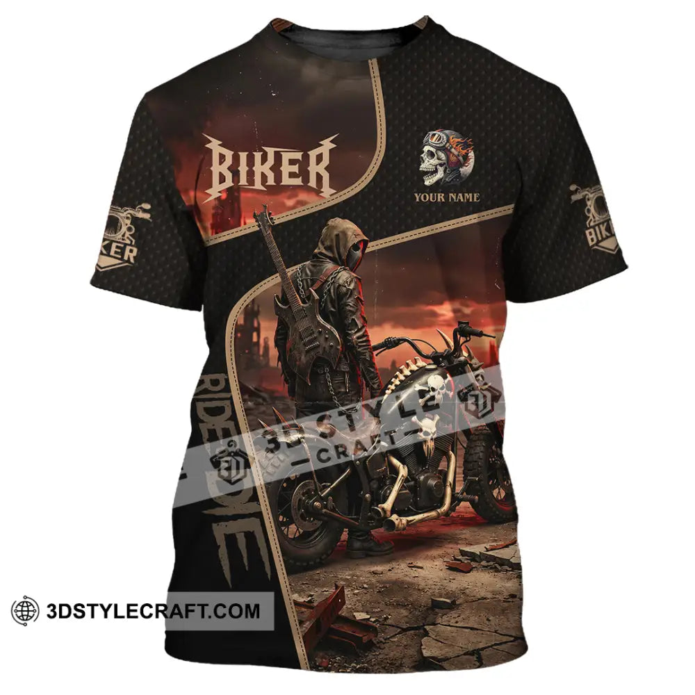 Unisex Shirt - Custom Biker Shirt - T-Shirt / S - T-shirt
