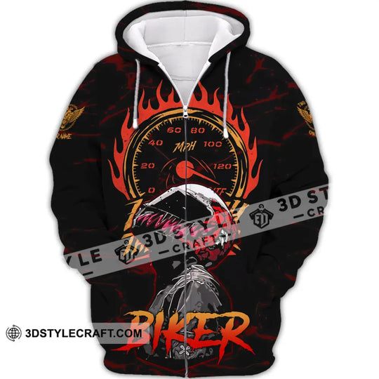 Unisex Shirt - Custom Biker Shirt style option 3