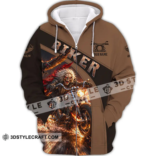 Unisex Shirt - Custom Biker Shirt style option 3