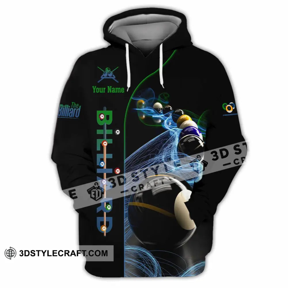 Unisex Shirt - Custom Billiard 3D Shirt Hoodie / S T-shirt