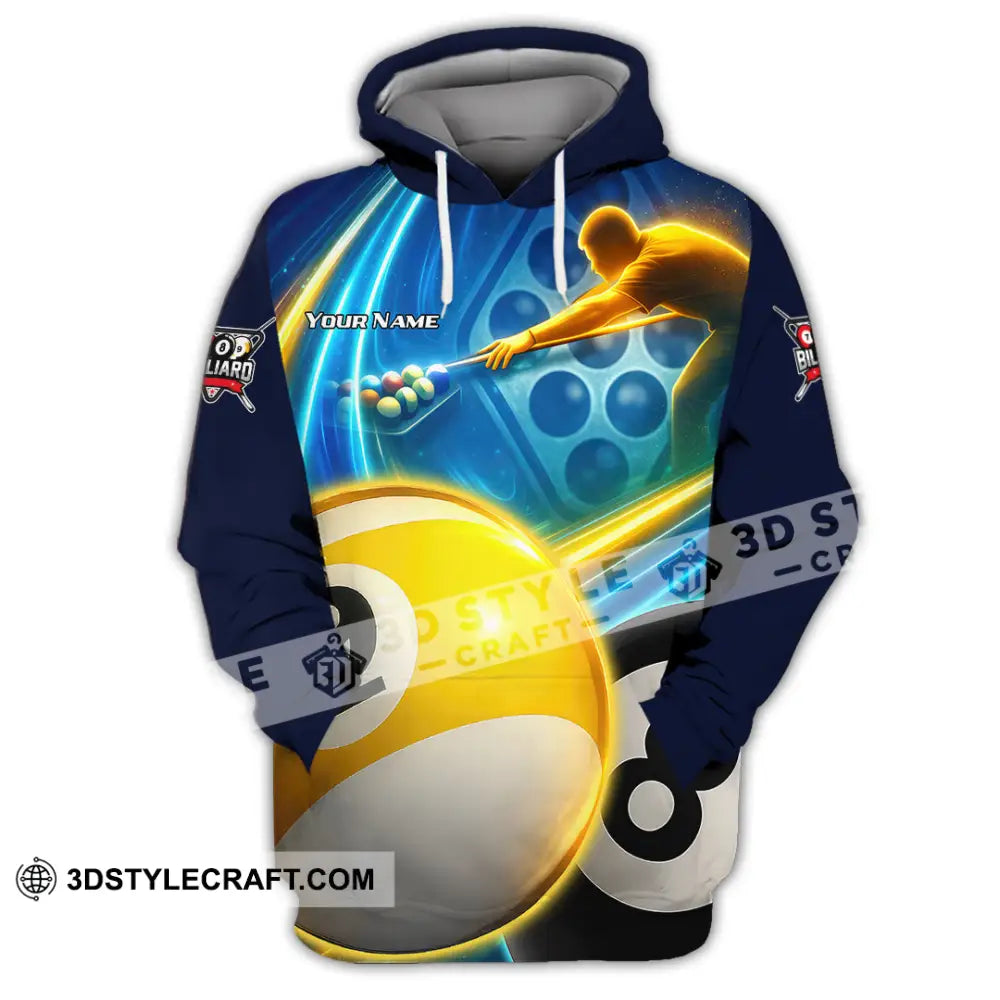 Unisex Shirt - Custom Billiard 3D Shirt Hoodie / S T-shirt