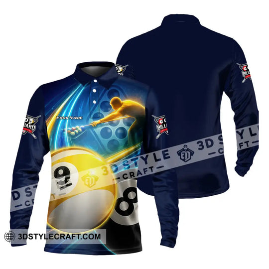 Unisex Shirt - Custom Billiard 3D Shirt style option 4