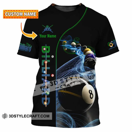 Unisex Shirt - Custom Billiard 3D Shirt style option 1