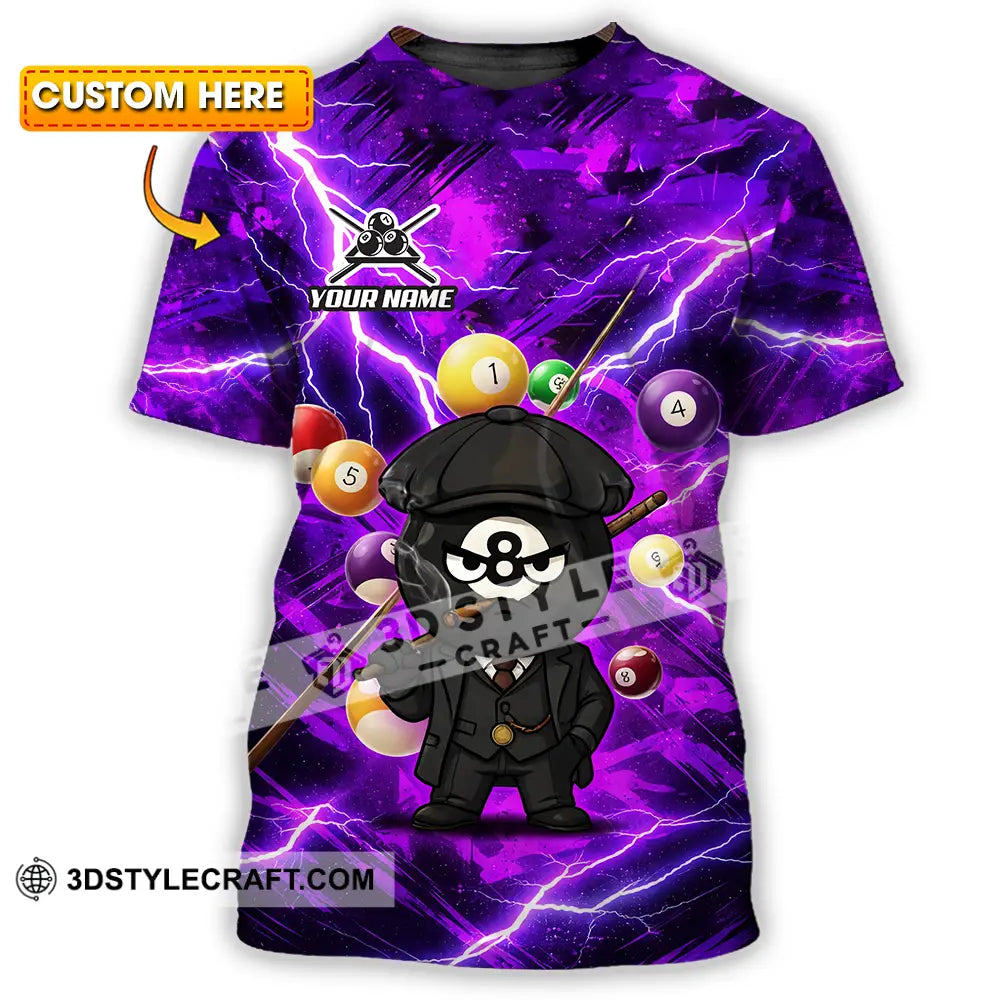 Unisex Shirt - Custom Billiard 3D Shirt T-shirt