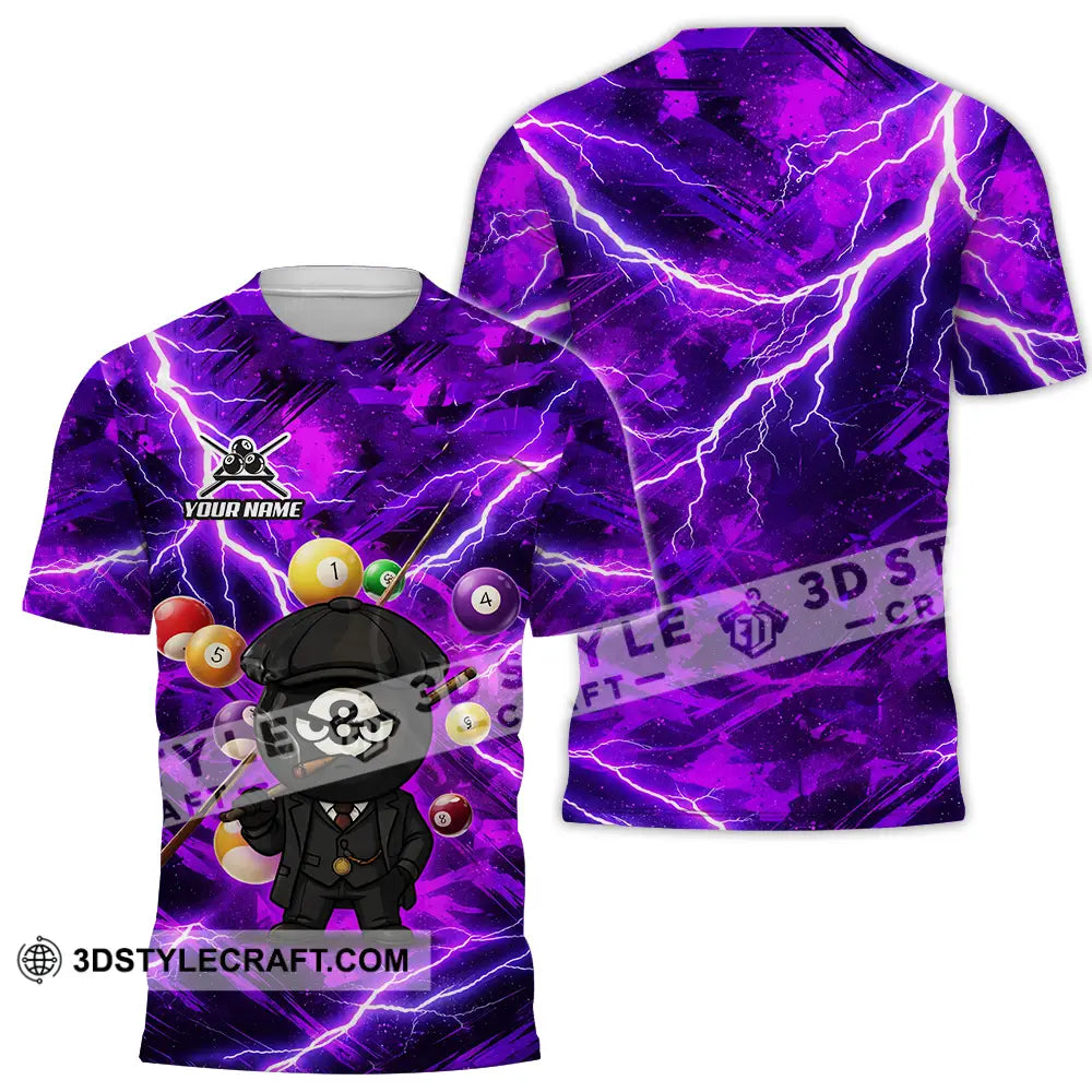 Unisex Shirt - Custom Billiard 3D Shirt T-Shirt / S T-shirt