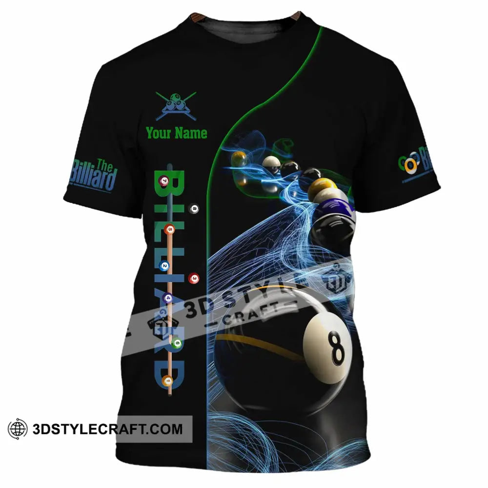Unisex Shirt - Custom Billiard 3D Shirt T-Shirt / S T-shirt