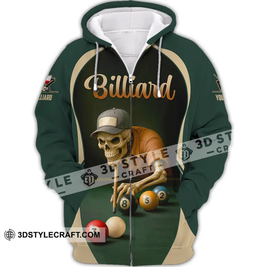 Unisex Shirt - Custom Billiard Shirt style option 2
