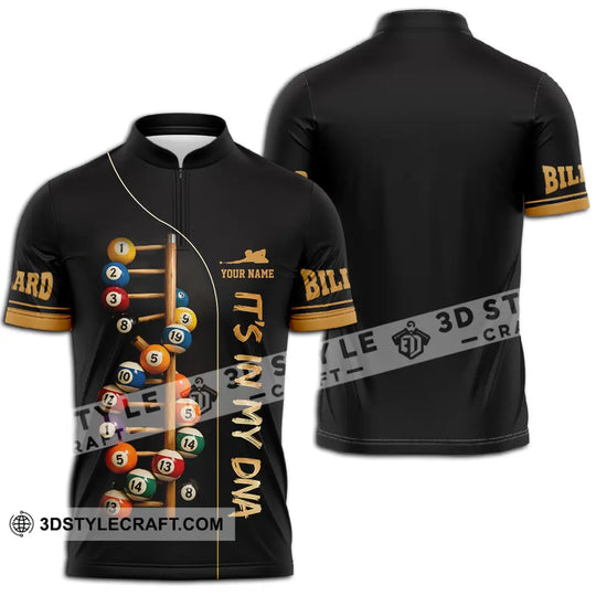 Unisex Shirt - Custom Billiards It's In My DNA 3D Shirt style option 3