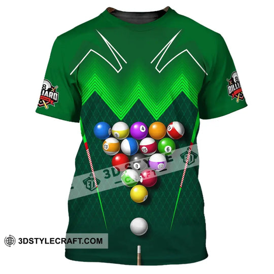 Unisex Shirt, Custom Billiards Polo Shirt, Billiards T-shirt, Billiards Shirt, Shirt For Billiards Lovers style option 2