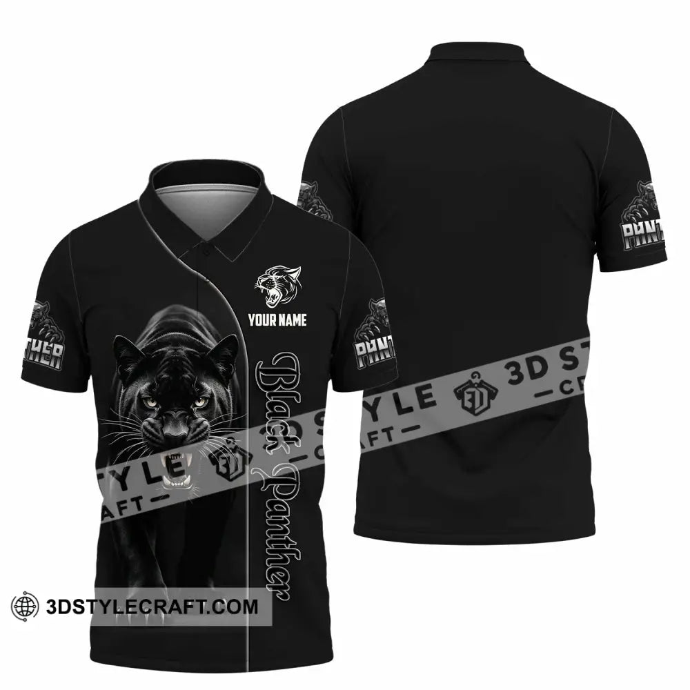 Unisex Shirt - Custom Black Panther Lover Classic Shirt Polo Shirt / S T-shirt
