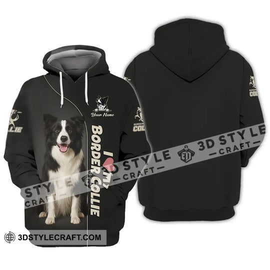 Unisex Shirt - Custom Border Collie Shirt style option 3