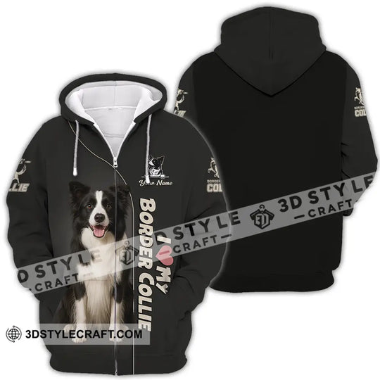 Unisex Shirt - Custom Border Collie Shirt style option 4