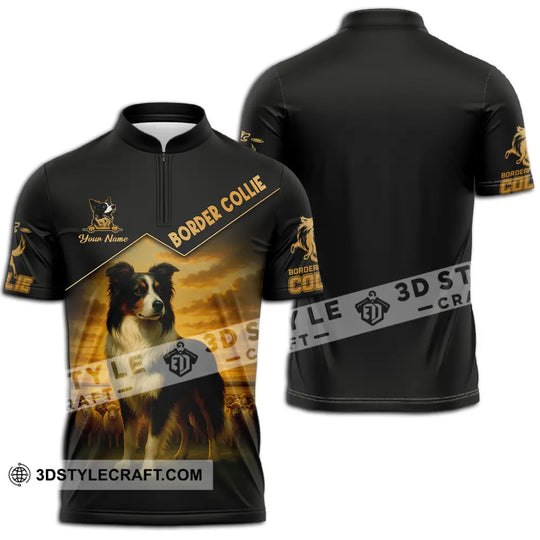 Unisex Shirt - Custom Border Collie Shirt style option 2