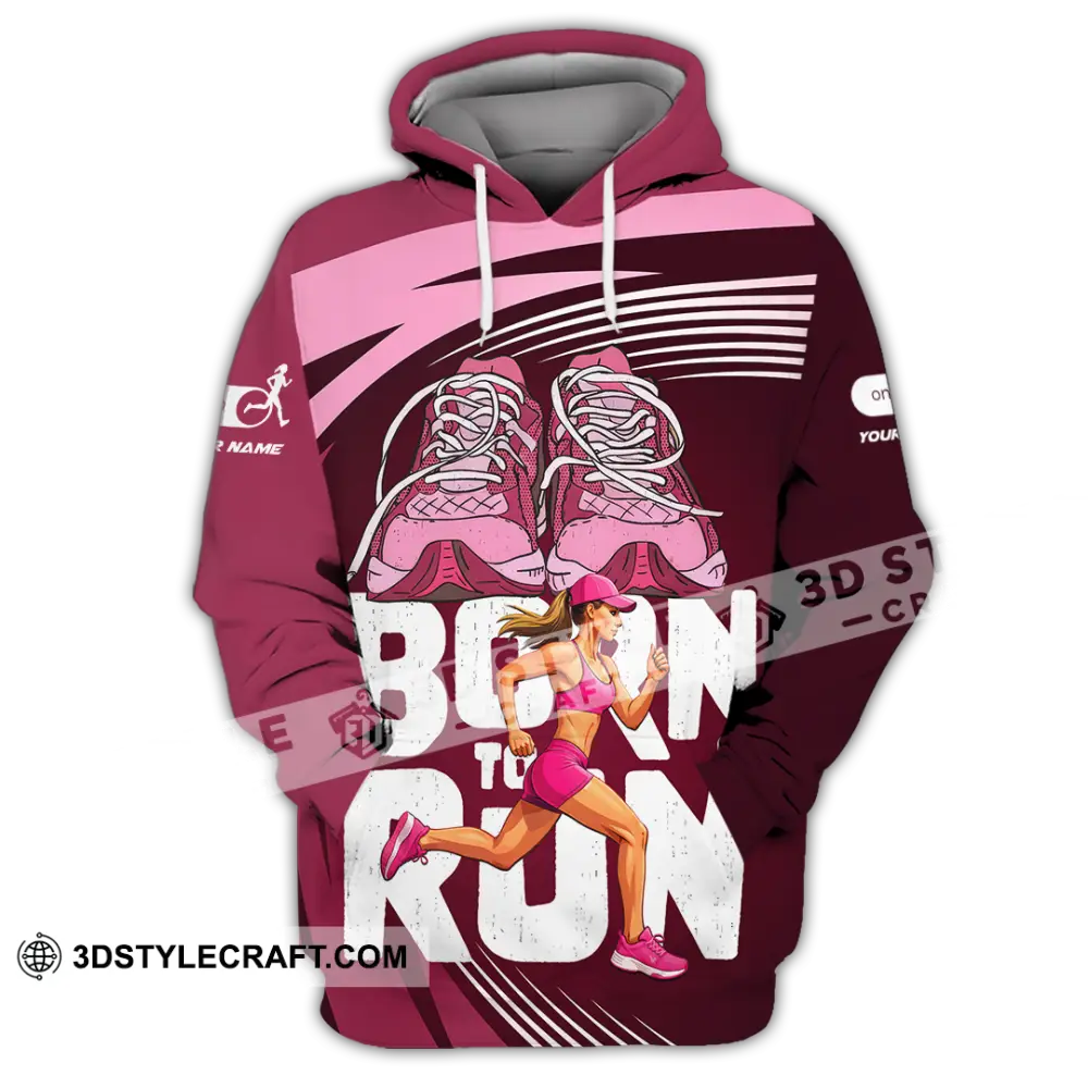 Unisex Shirt - Custom Born To Run 3D Shirt Hoodie / S T-shirt