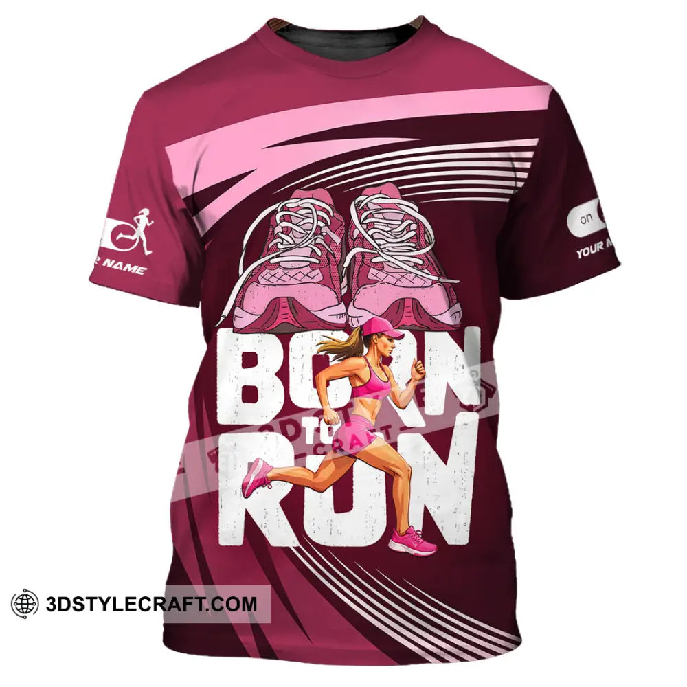 Unisex Shirt - Custom Born To Run 3D Shirt T-Shirt / S T-shirt