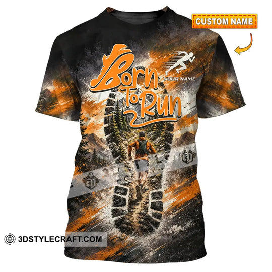 Unisex Shirt - Custom Born To Run Shirt style option 1