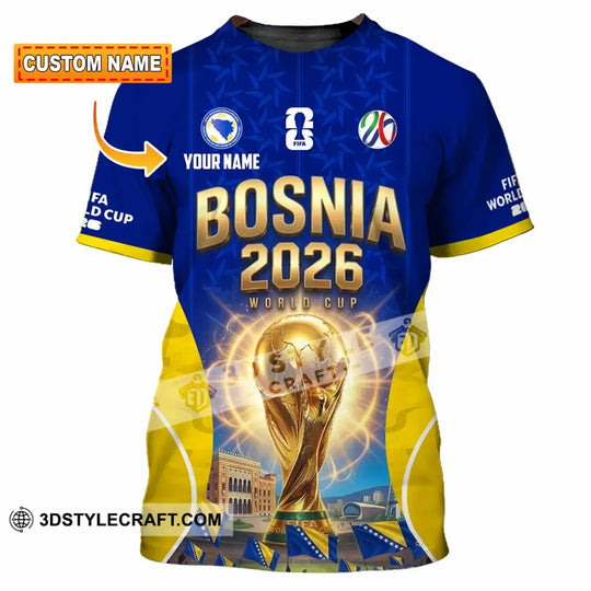Unisex Shirt - Custom Bosnia Shirt style option 1