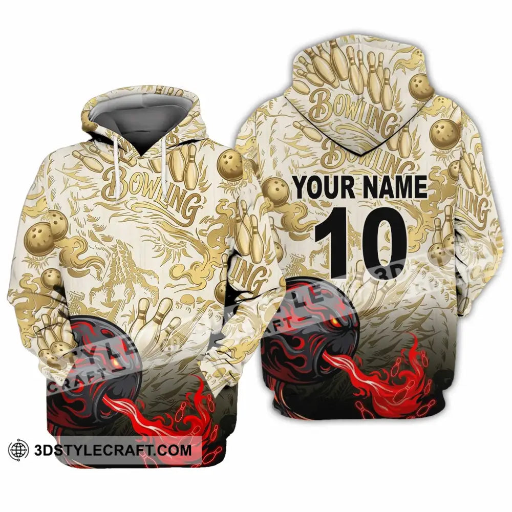 Unisex Shirt - Custom Bowling Shirt - Hoodie / S - T-shirt
