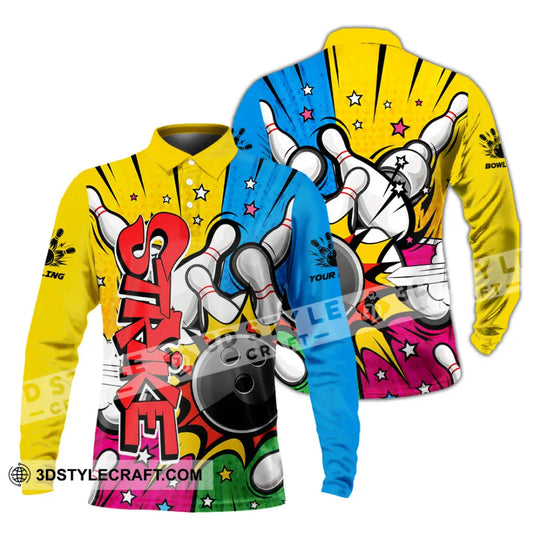 Unisex Shirt - Custom Bowling Shirt style option 4