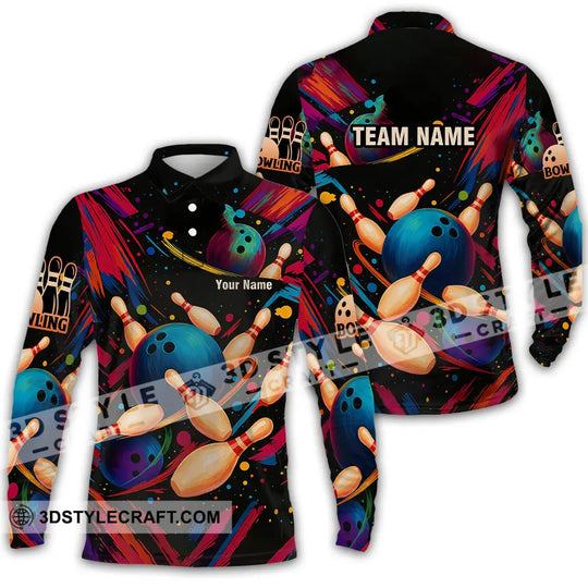 Unisex Shirt - Custom Bowling Shirt style option 4