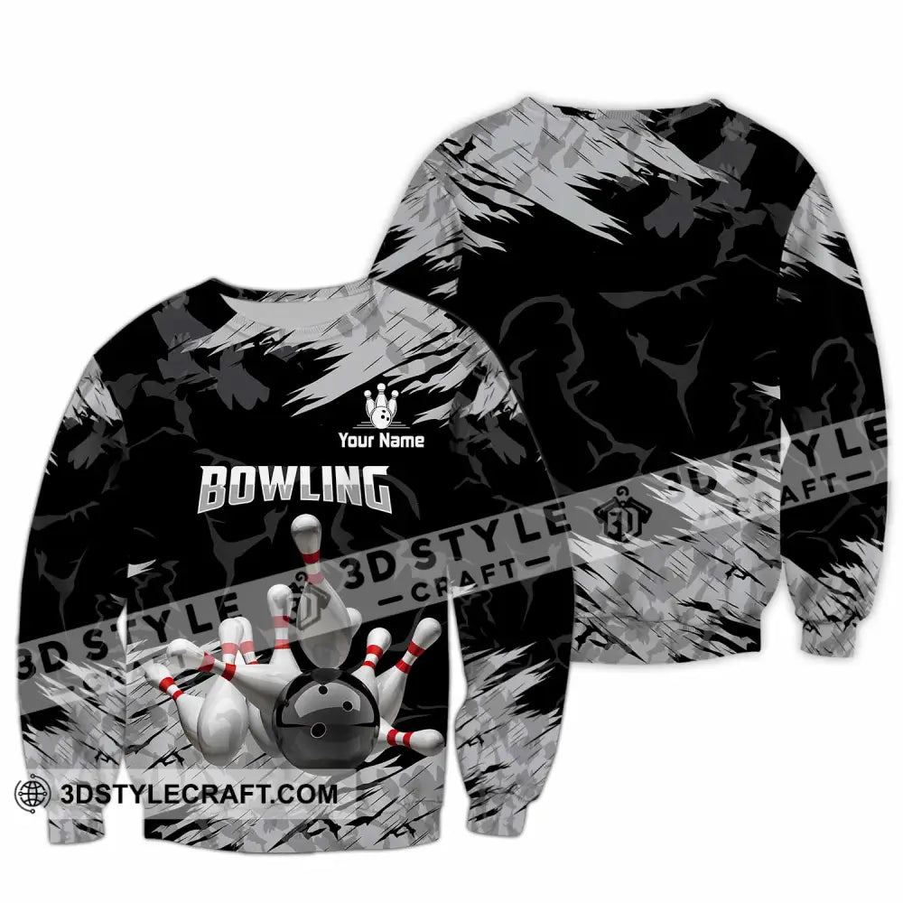 Unisex Shirt - Custom Bowling Shirt - Long Sleeve / S - T-shirt