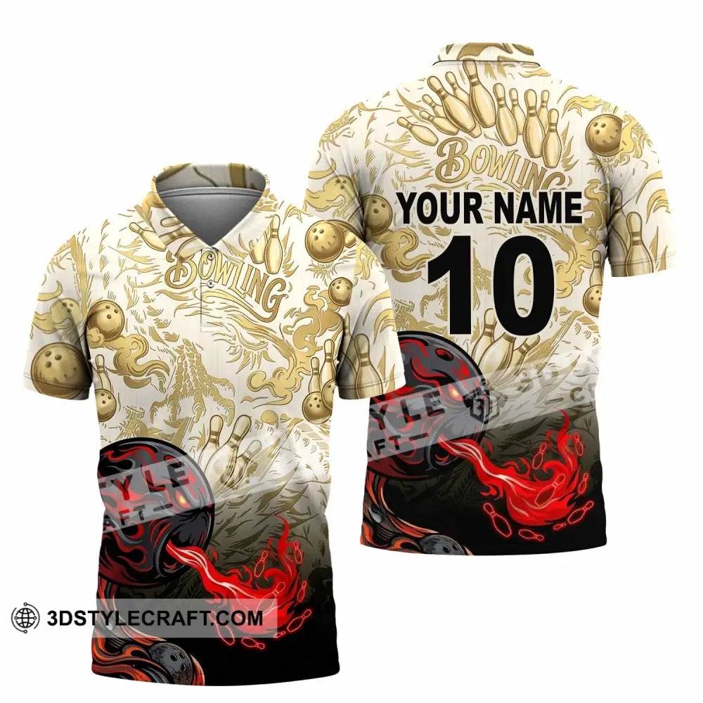 Unisex Shirt - Custom Bowling Shirt - Polo Shirt / S - T-shirt
