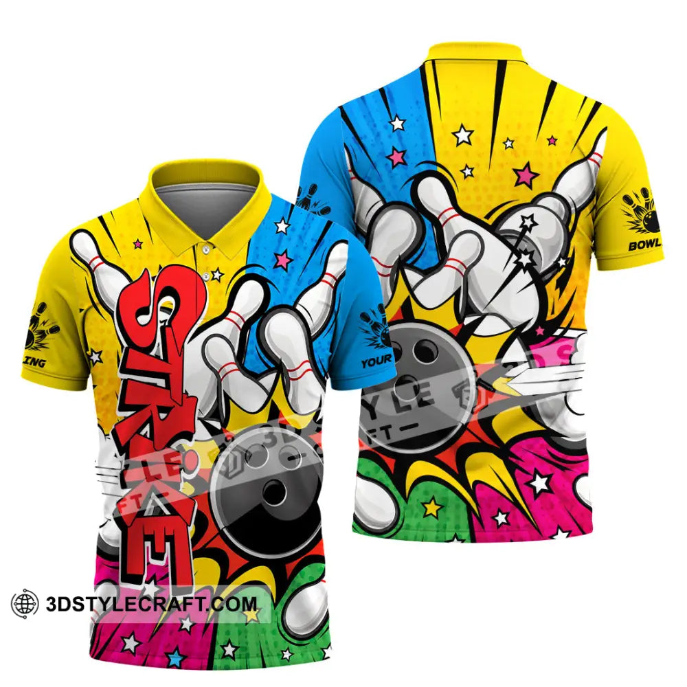Unisex Shirt - Custom Bowling Shirt - Polo Shirt / S - T-shirt