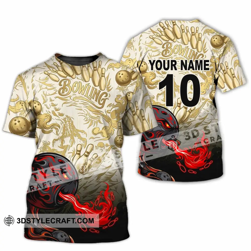 Unisex Shirt - Custom Bowling Shirt - T-Shirt / S - T-shirt