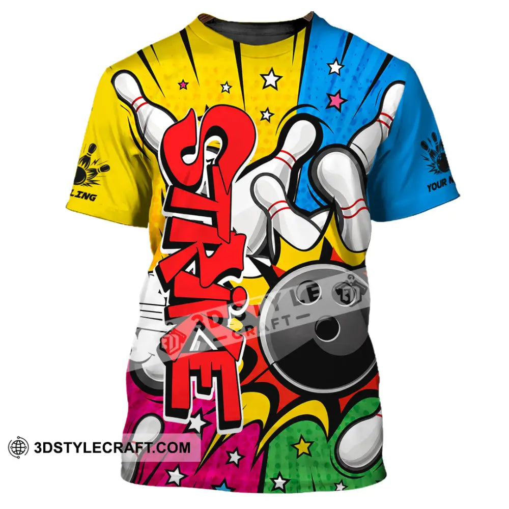 Unisex Shirt - Custom Bowling Shirt - T-Shirt / S - T-shirt