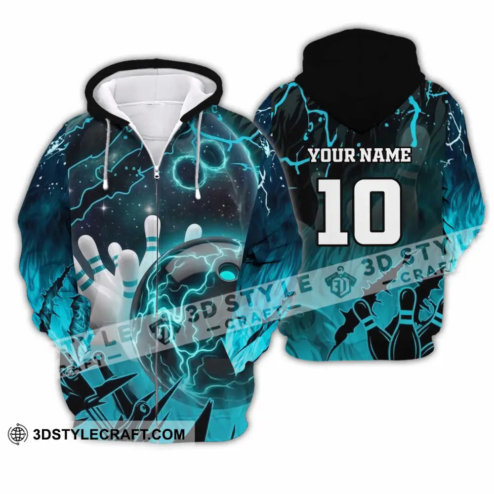 Unisex Shirt - Custom Bowling Shirt - Zipper Hoodie / S - T-shirt