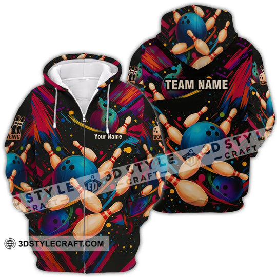 Unisex Shirt - Custom Bowling Shirt style option 3