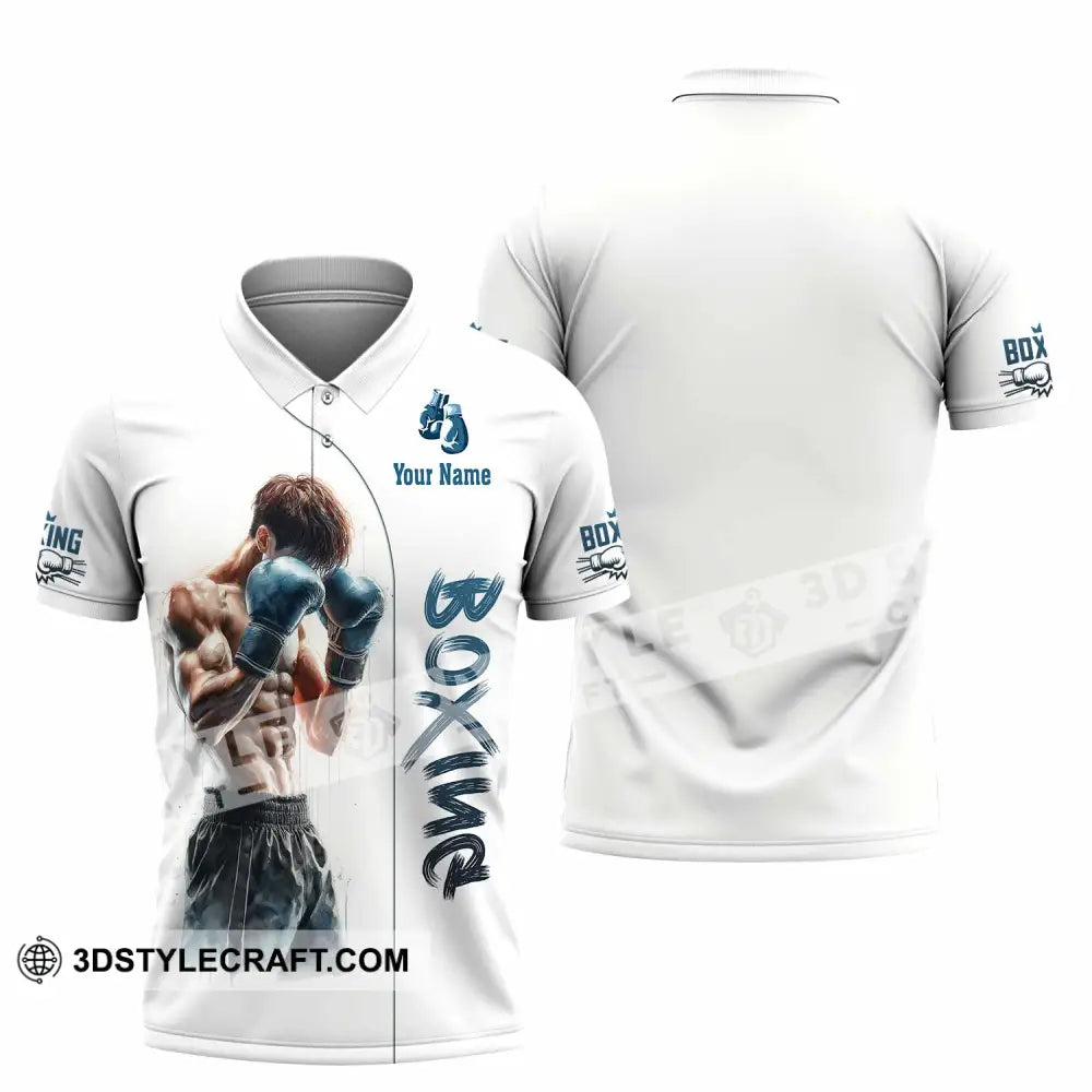 Unisex Shirt - Custom Boxing 3D Shirt Polo Shirt / S T-shirt