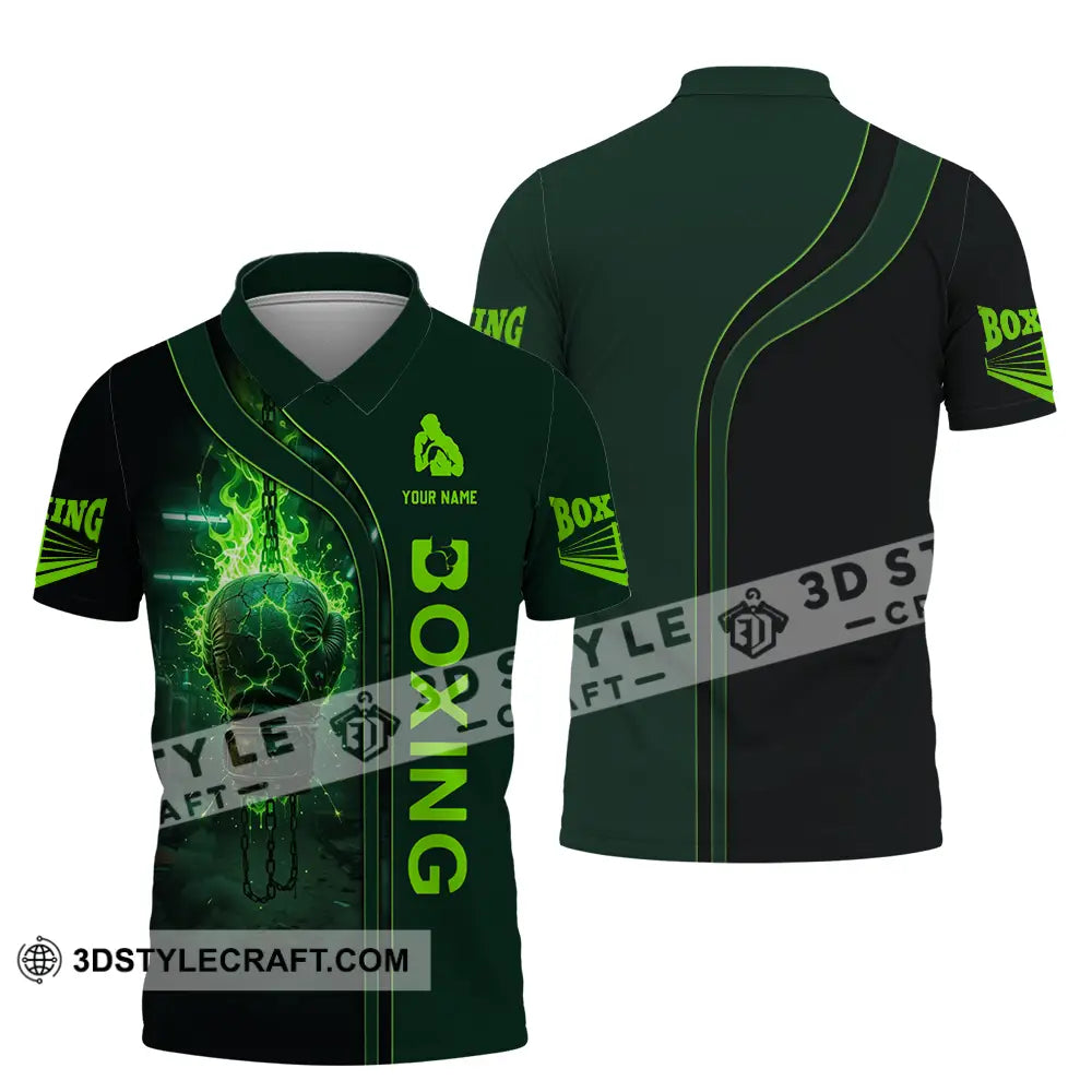 Unisex Shirt - Custom Boxing 3D Shirt Polo Shirt / S T-shirt