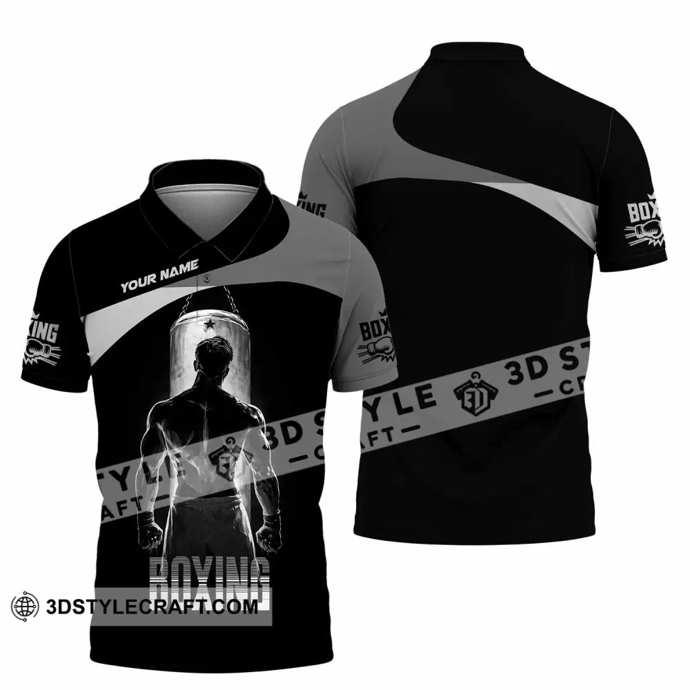 Unisex Shirt - Custom Boxing 3D Shirt - Polo Shirt / S - T-shirt