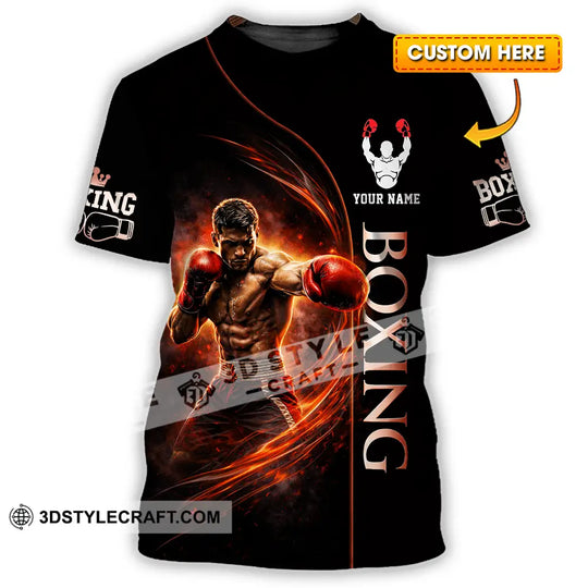 Unisex Shirt - Custom Boxing 3D Shirt style option 1